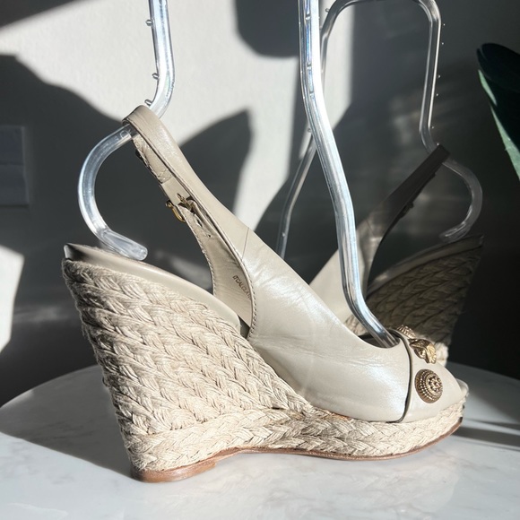 Burberry Studded Wedges Size 39 - Picture 8 of 9